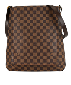 Musette GM, Canvas, Damier Ebene, TH0035, 2*